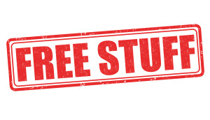 Free stuff stamp